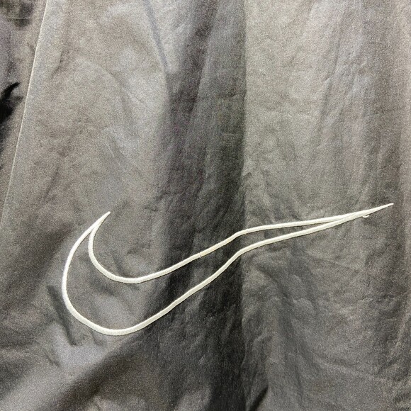 VTG 2000's Nike Jacket Black Large Swoosh on Back Mens sz L - Picture 4 of 7